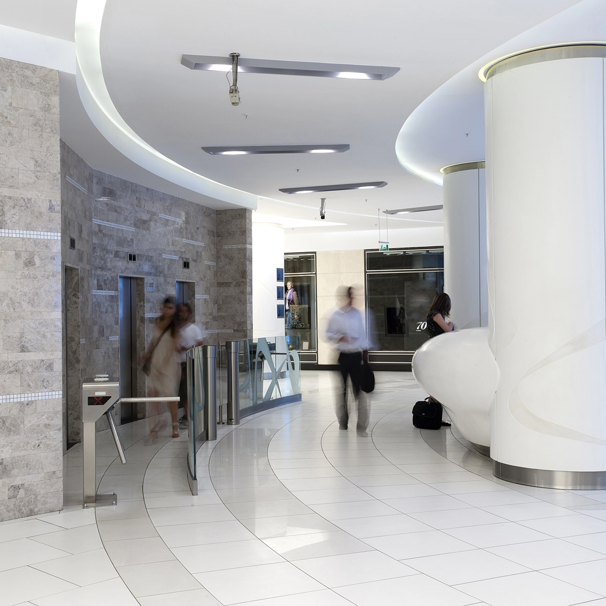 Intérieur d'un bâtiment